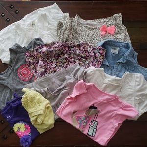 Toddler 5T Girl Top Bundle